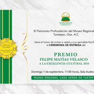 PREMIO Felipe Matías Velasco a la excelencia artesanal 2024