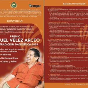 PREMIO Miguel Vélez Arceo A La Tradición Dancística 2025